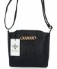 GEANȚĂ DE DAMĂ tip poștaș BEE BAG negru S-611